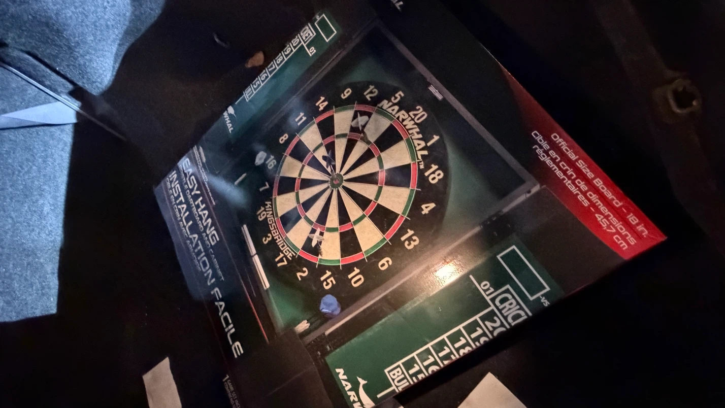Narwhal Kingsbridge Dartboard and Cabinet - photo 2
