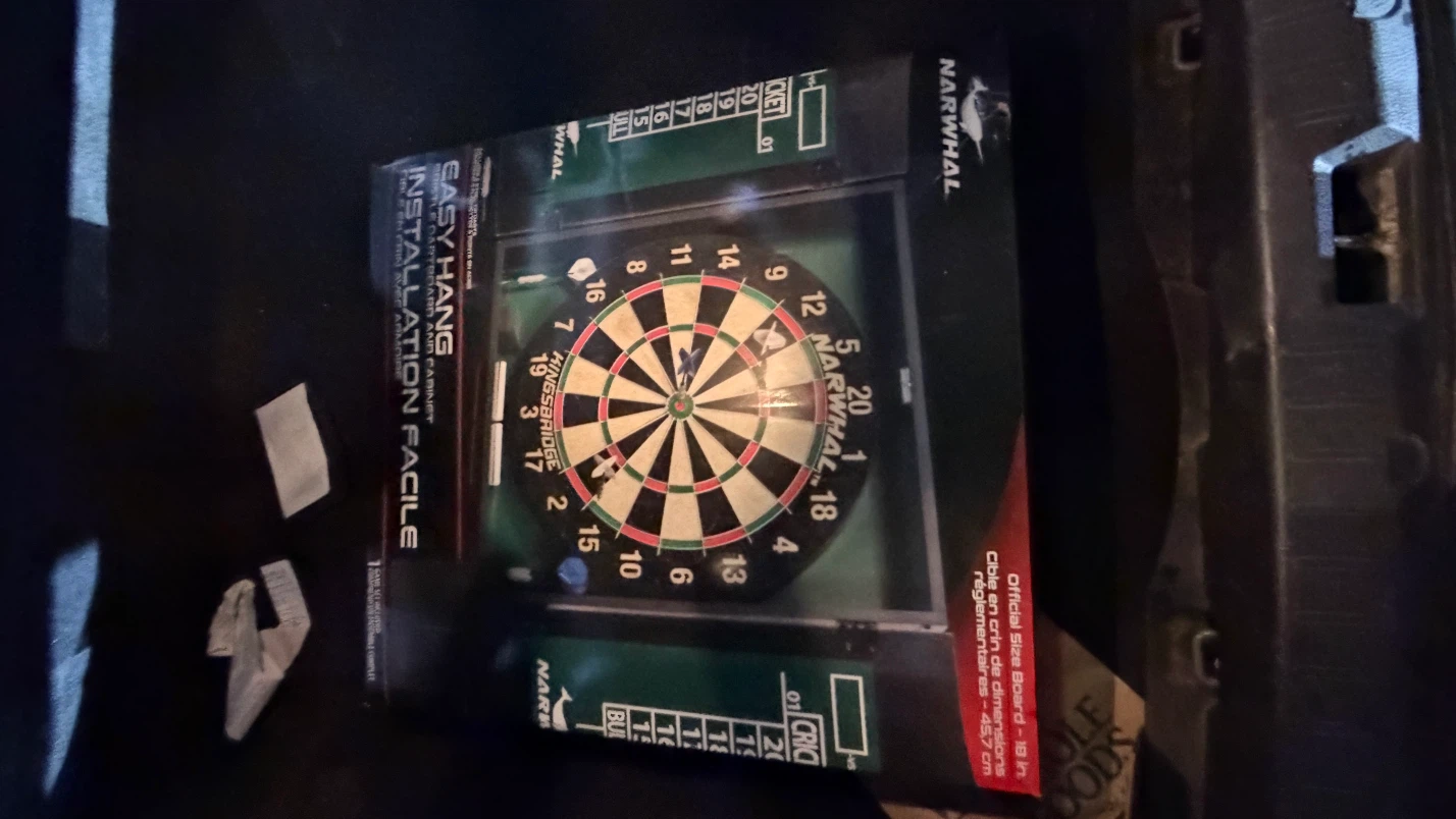 Narwhal Kingsbridge Dartboard and Cabinet - photo 3