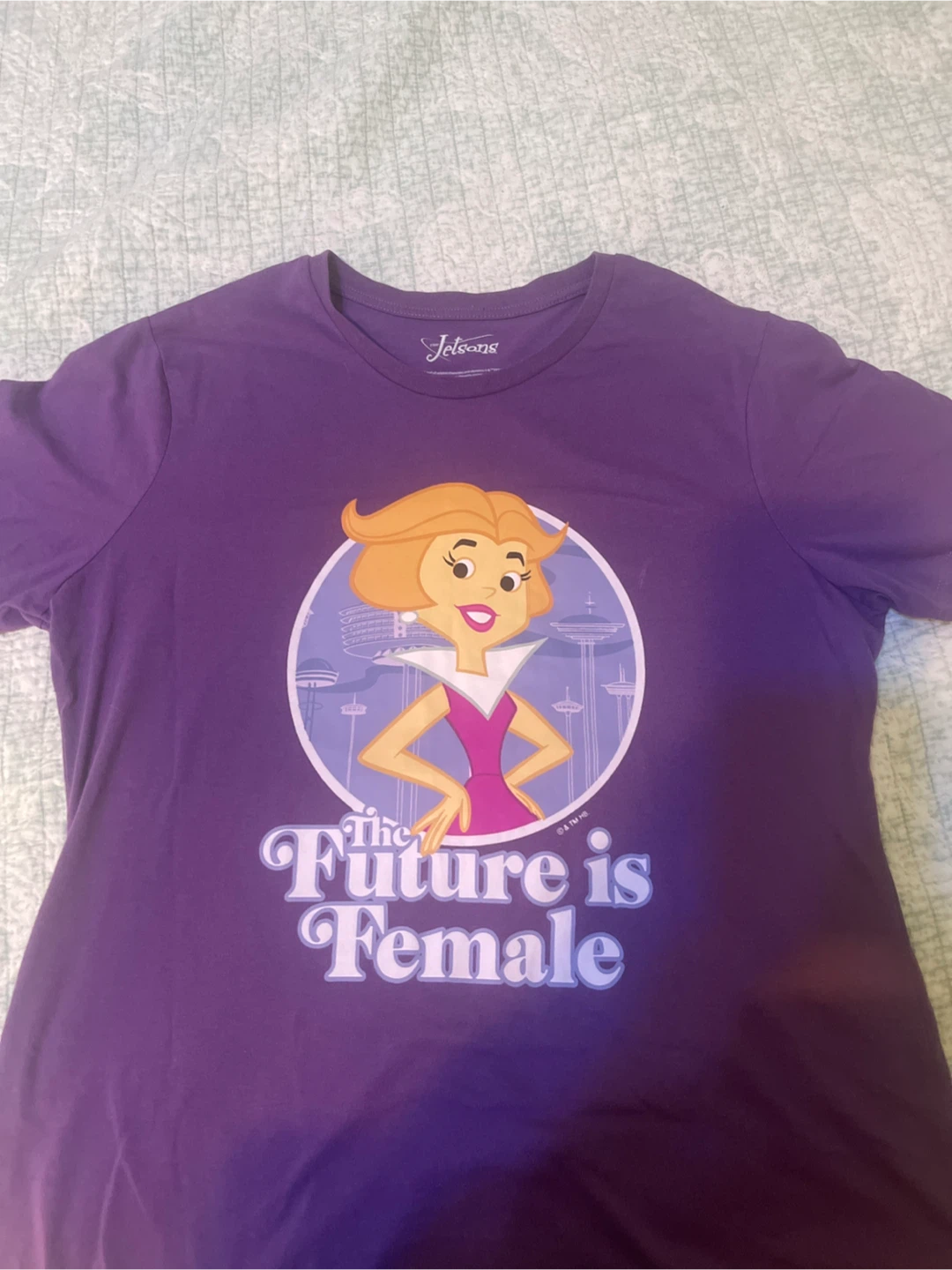 The Jetsons Judy Jetson Purple T-Shirt