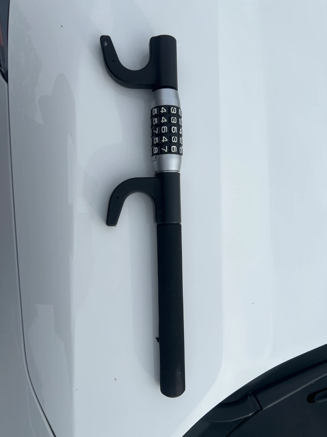 Steering Wheel Lock with Combination Code