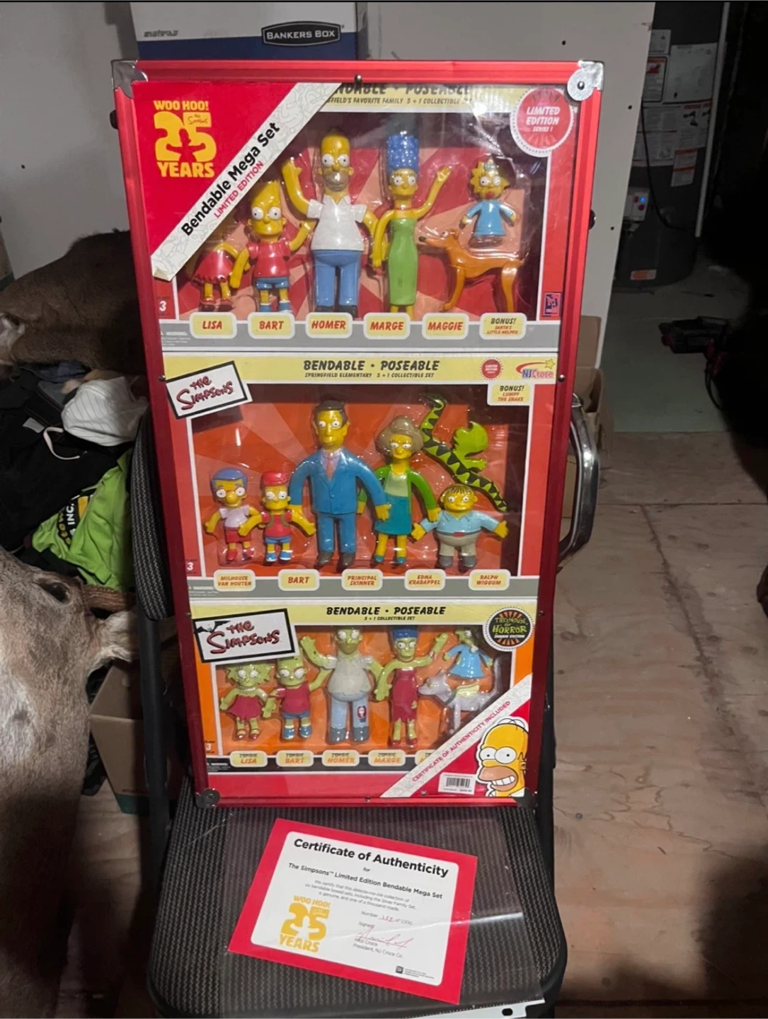 THE SIMPSONS 25th ANNIVERSARY BENDABLE MEGA SET #259/1000 — - photo 2