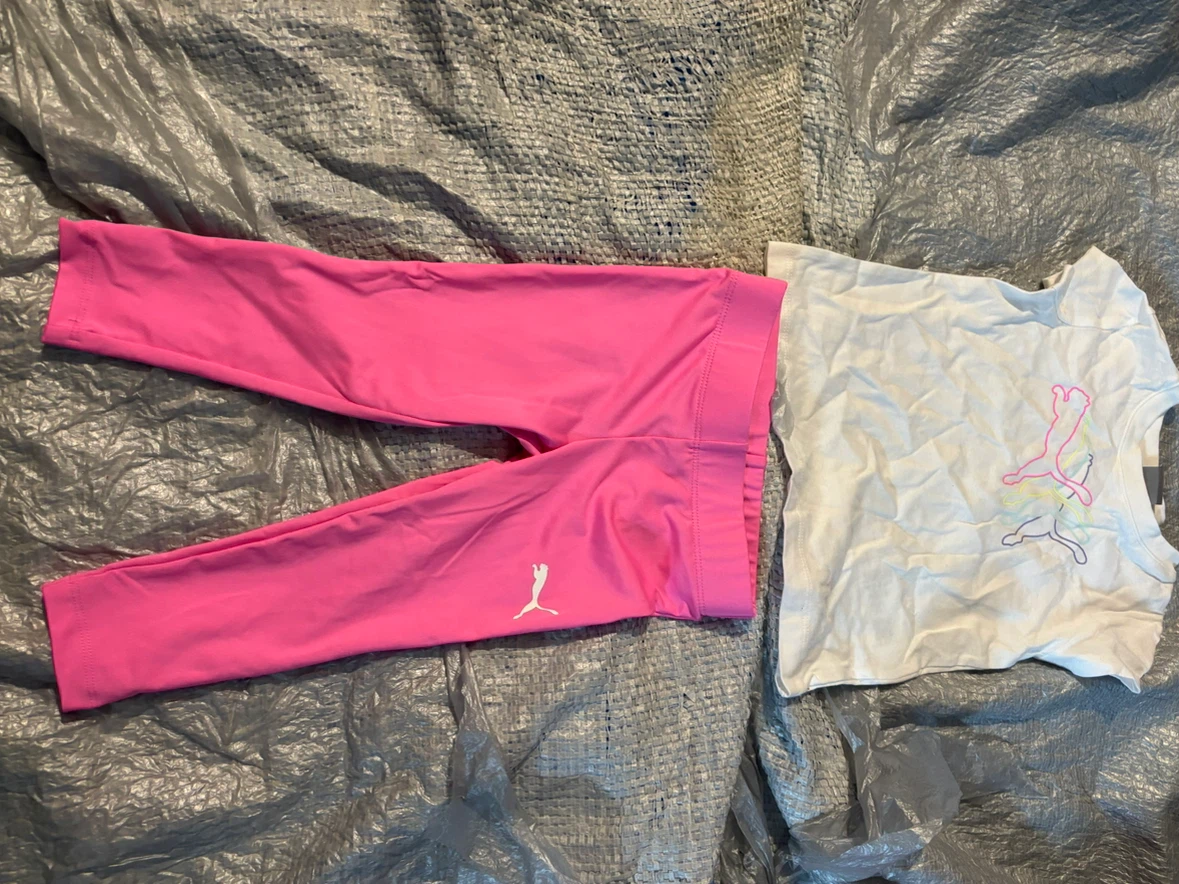 NWOT Puma Girls Two-Piece Outfit Size 2