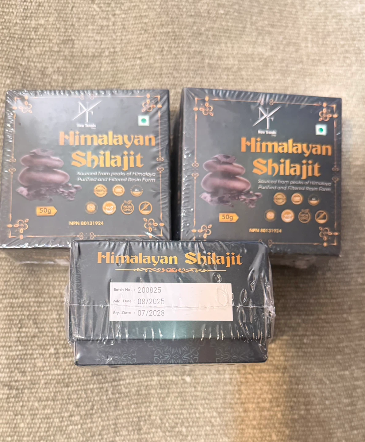 New Trends Himalayan Shilajit 50g Resin