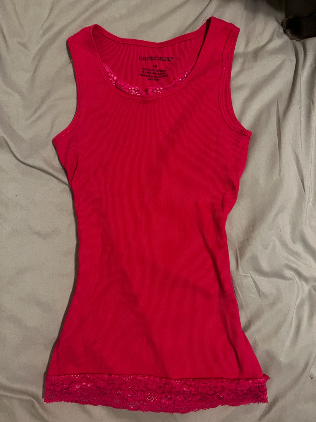 Cherokee Pink Tank Top