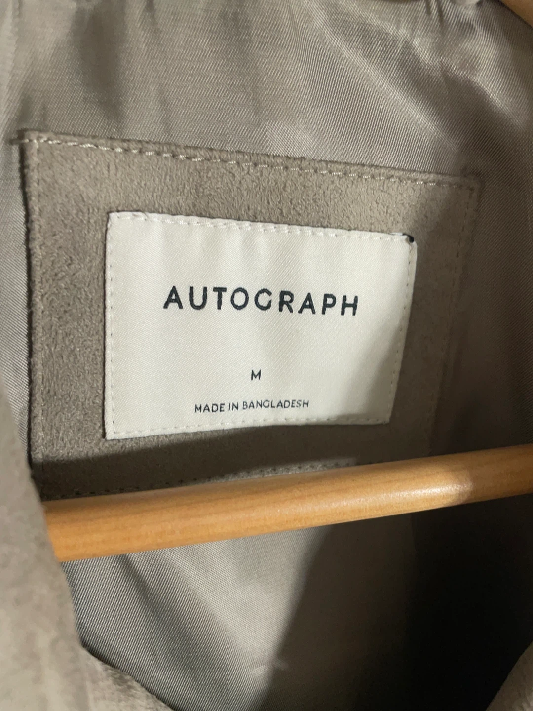 Autograph Beige Faux Suede Jacket - photo 3