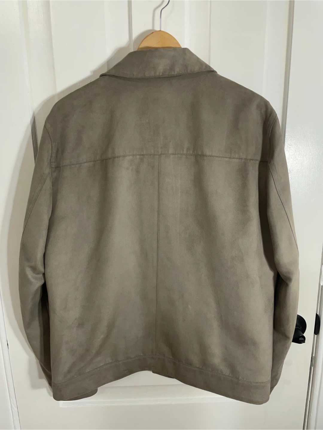 Autograph Beige Faux Suede Jacket - photo 4