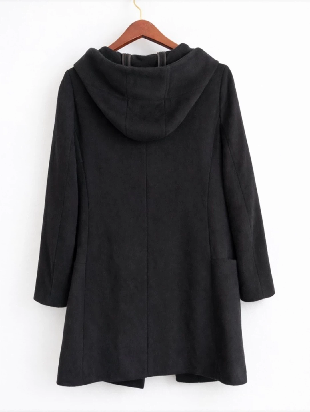 Aritzia Babaton Pearce Wool Cashmere Hooded Peacoat - photo 5