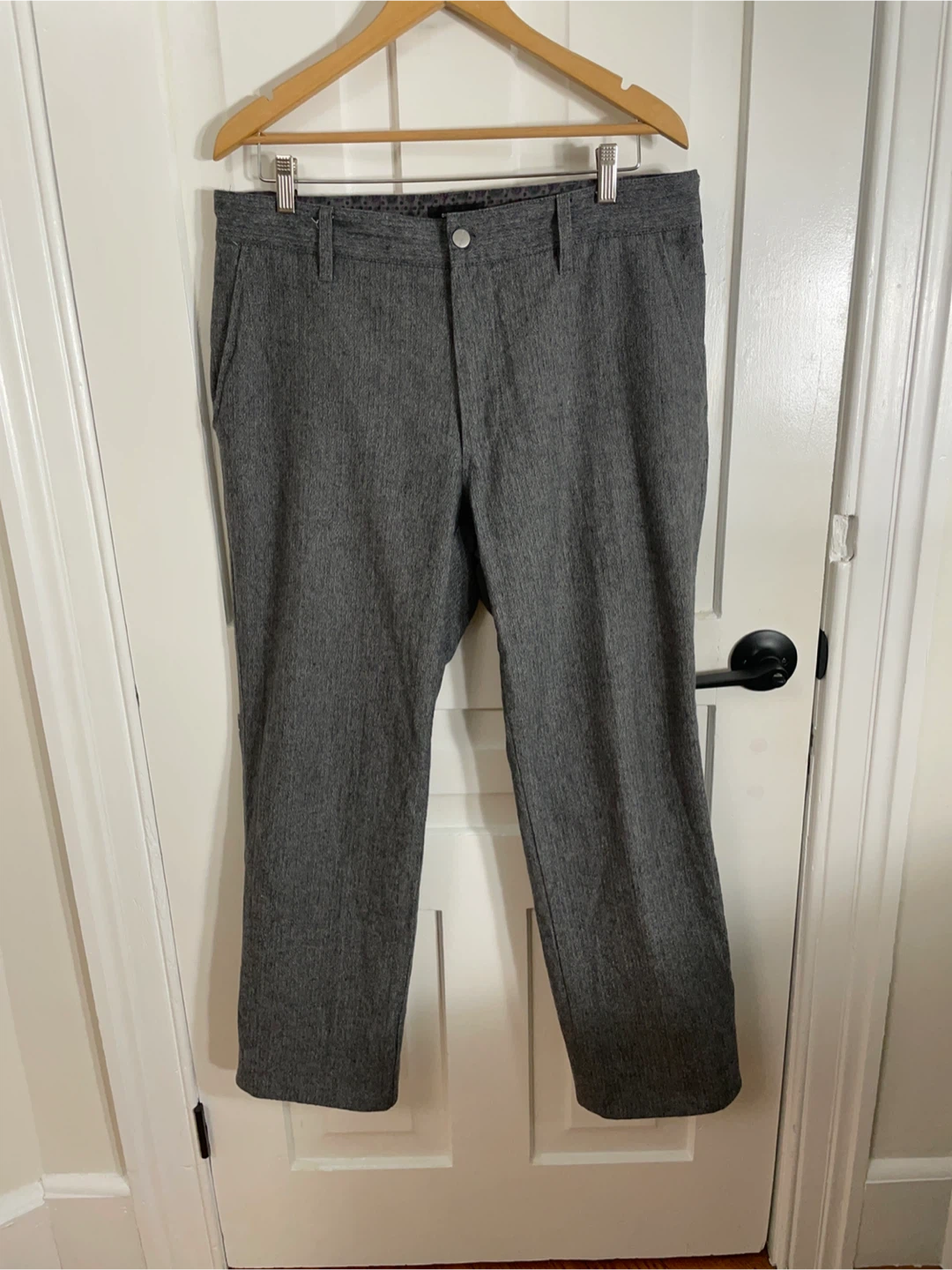 Distinction Cotton Flannel Herringbone Pants 34x30