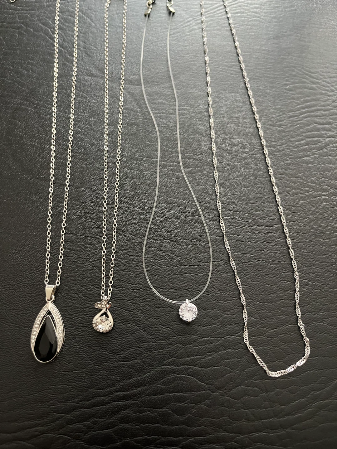 4 necklaces