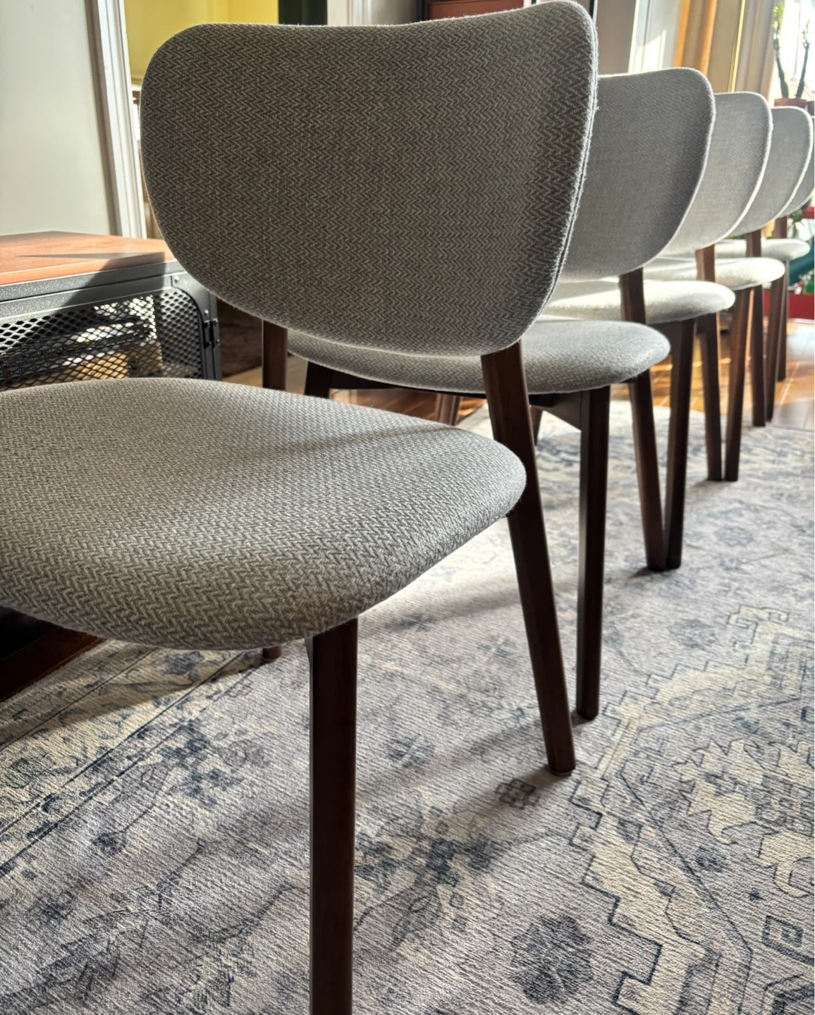 5 Structube Odense dining chairs