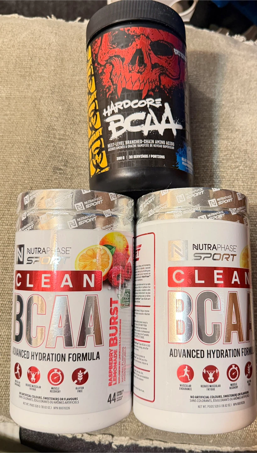 Nutraphase Sport Clean BCAA and Mutant Hardcore BCAA