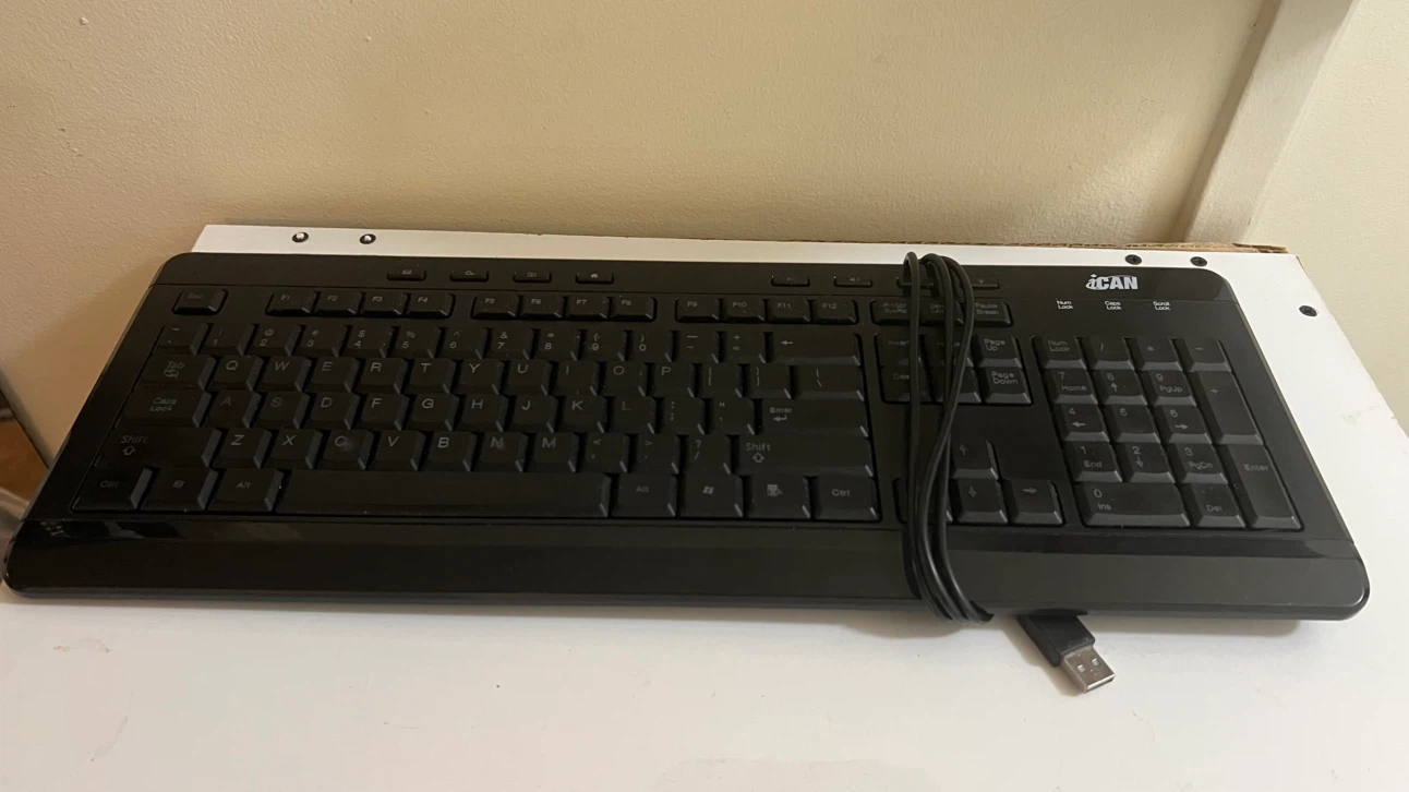 iCAN Wired Keyboard Model KBW0830L