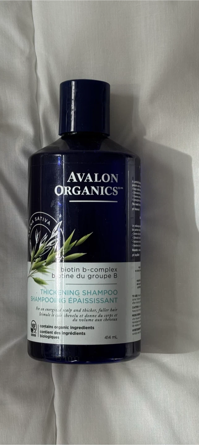 New Avalon Organics Biotin B-Complex Thickening Shampoo
