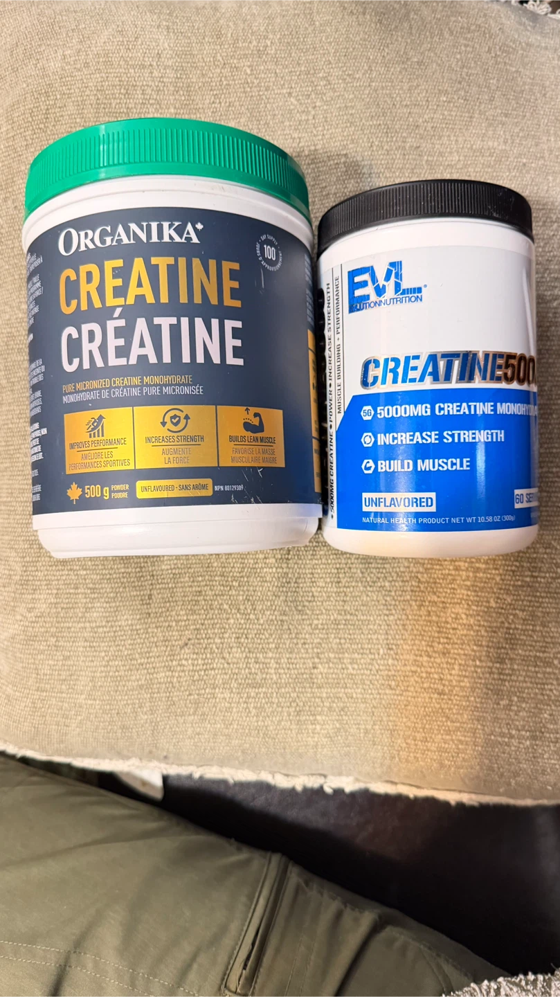 Creatine Organika and EVL