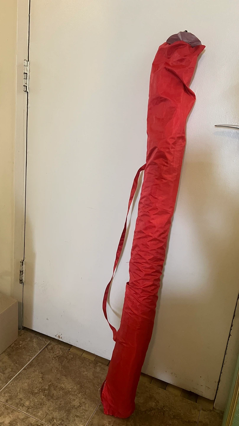 Red Portable Sunshade Umbrella