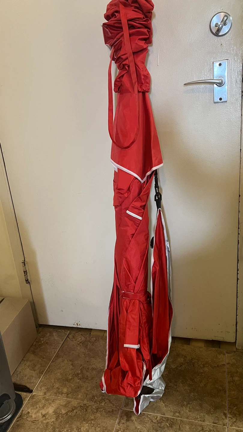 Red Portable Sunshade Umbrella - photo 2