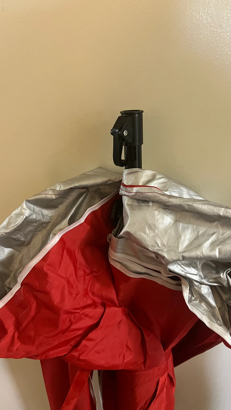 Red Portable Sunshade Umbrella - photo 3