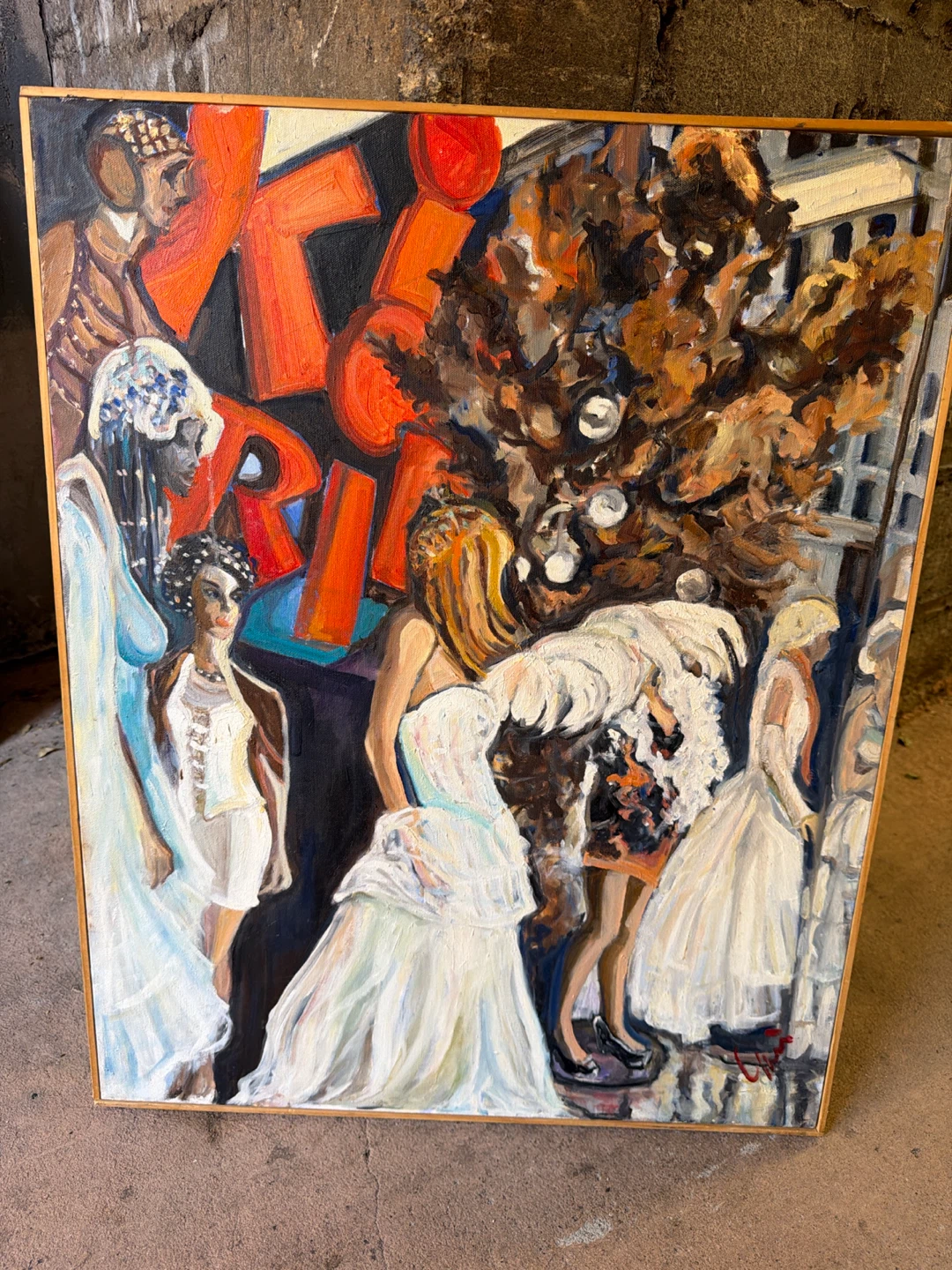 Oil Painting on Canvas