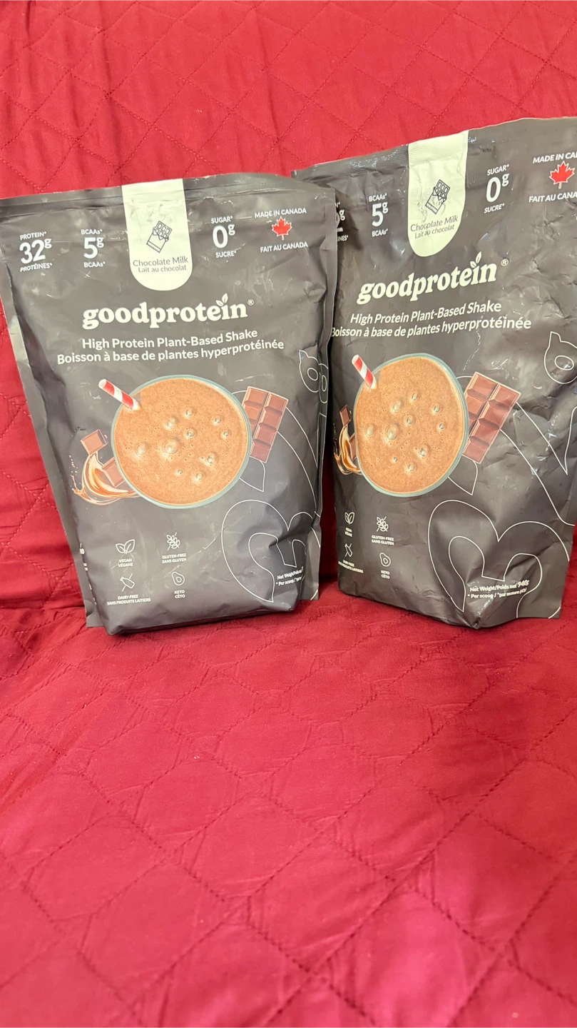 Two Bags of Good Protein Plant-Based Shake