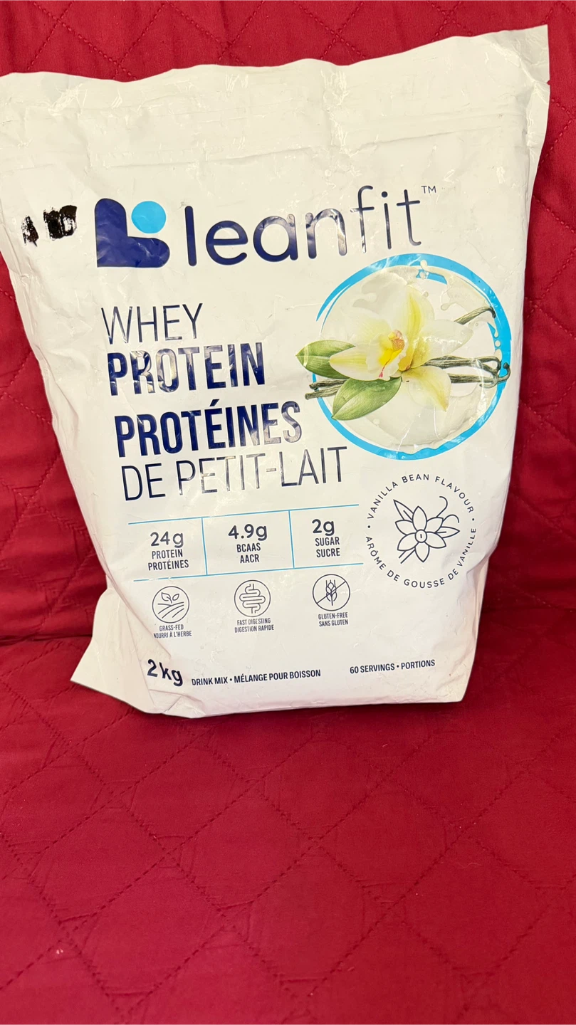 Leanfit Whey Protein Vanilla Bean 2kg