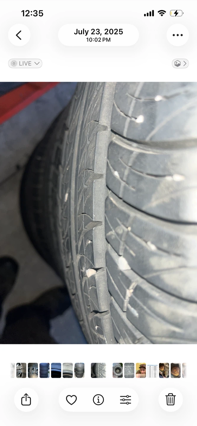 Set of 4 Cooper CS4 Touring Tires 235/60R17