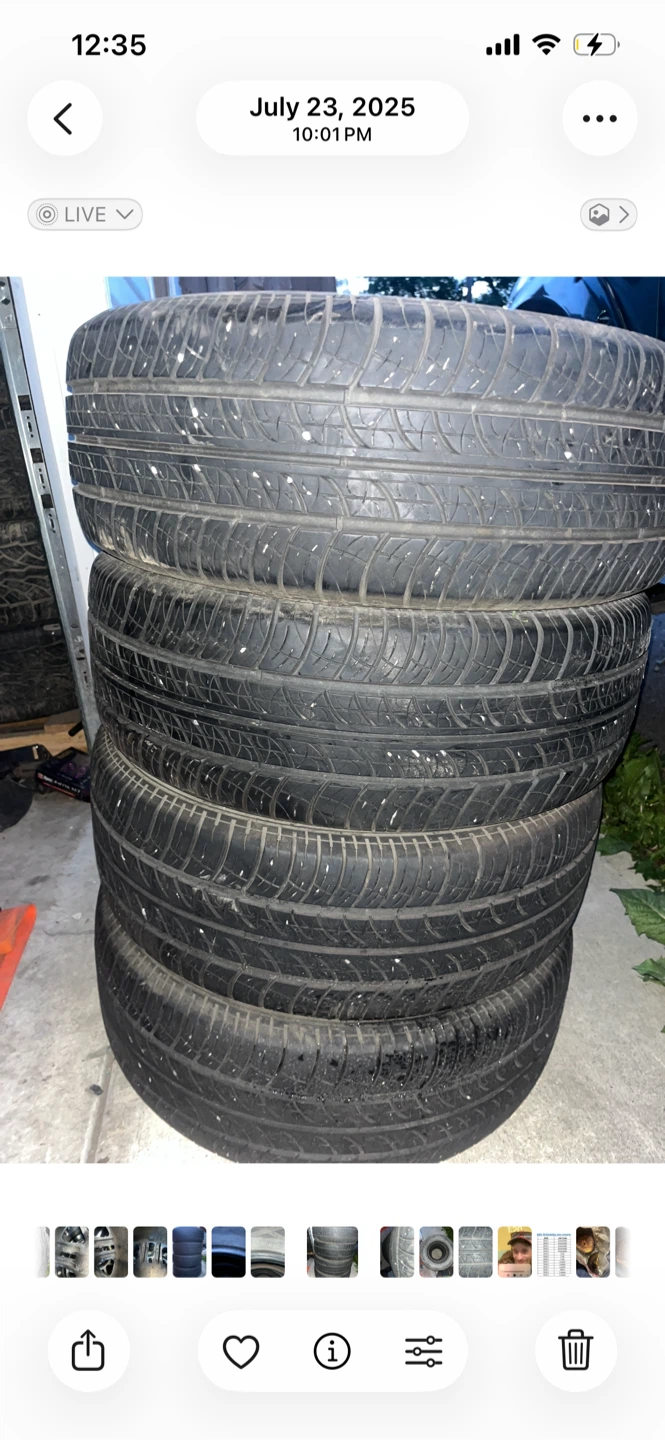 Set of 4 Cooper CS4 Touring Tires 235/60R17 - photo 2