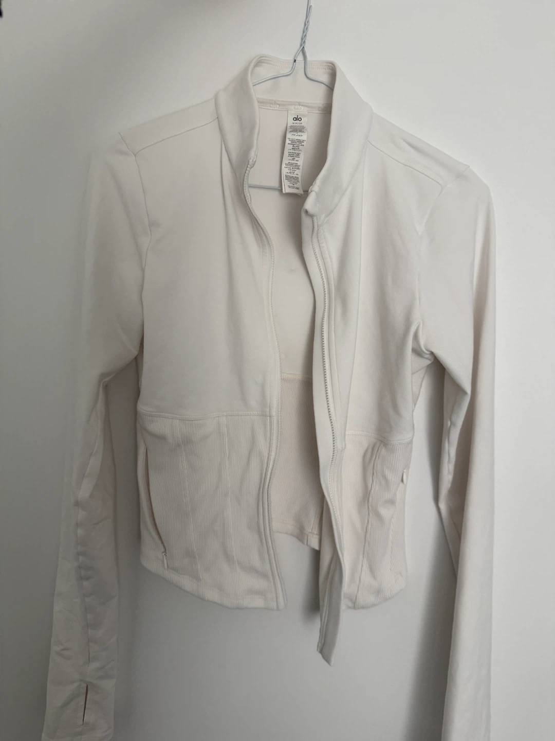 Alo Yoga Airbrush Corset Full Zip Jacket - photo 2