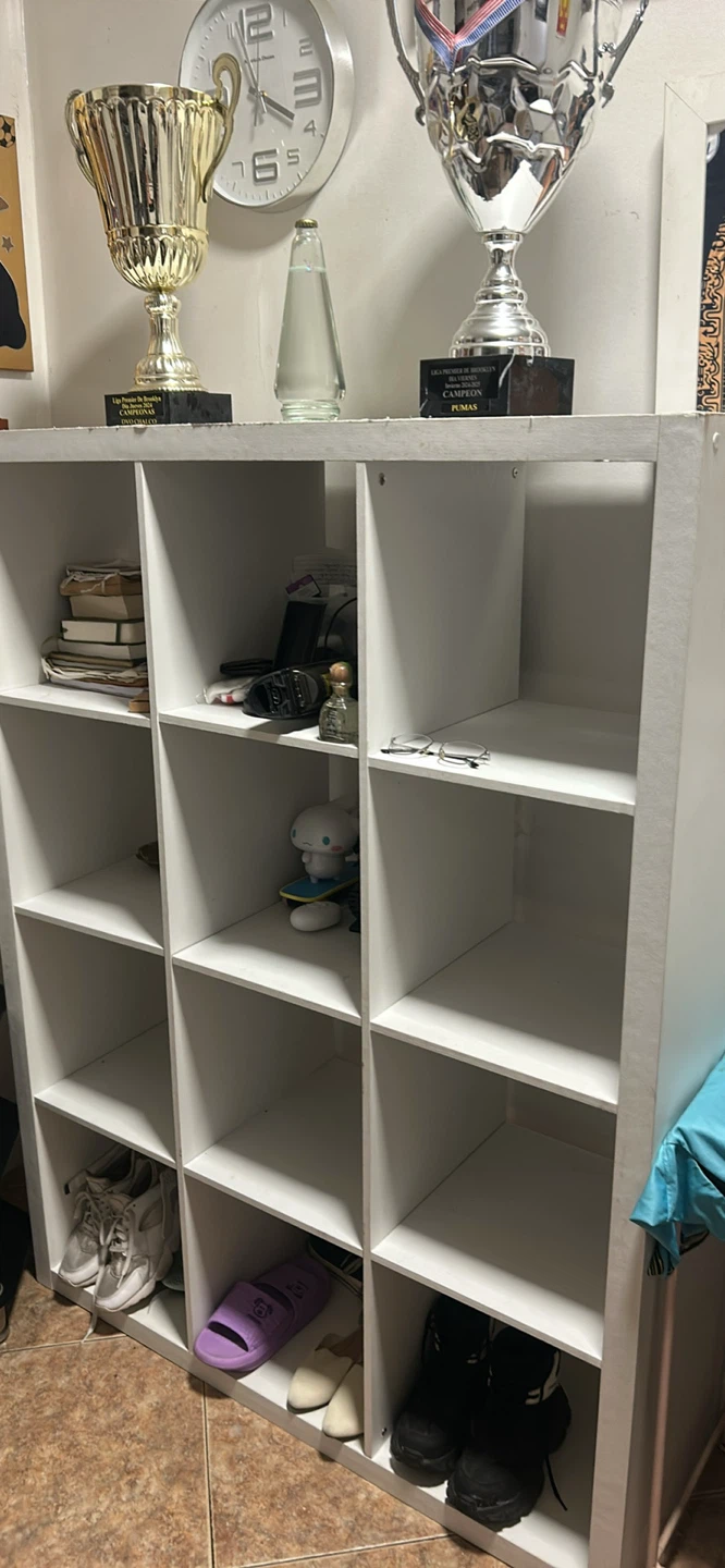 White 9-Cube Storage Organizer