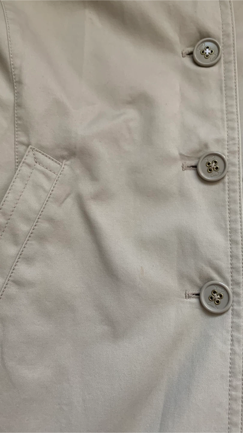 COACH Trench Coat - Size XS - photo 5