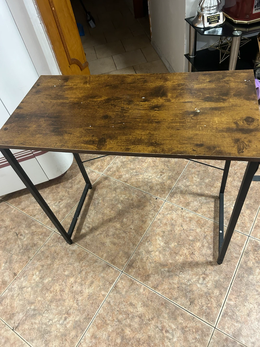 Rustic Industrial Small Desk - photo 2