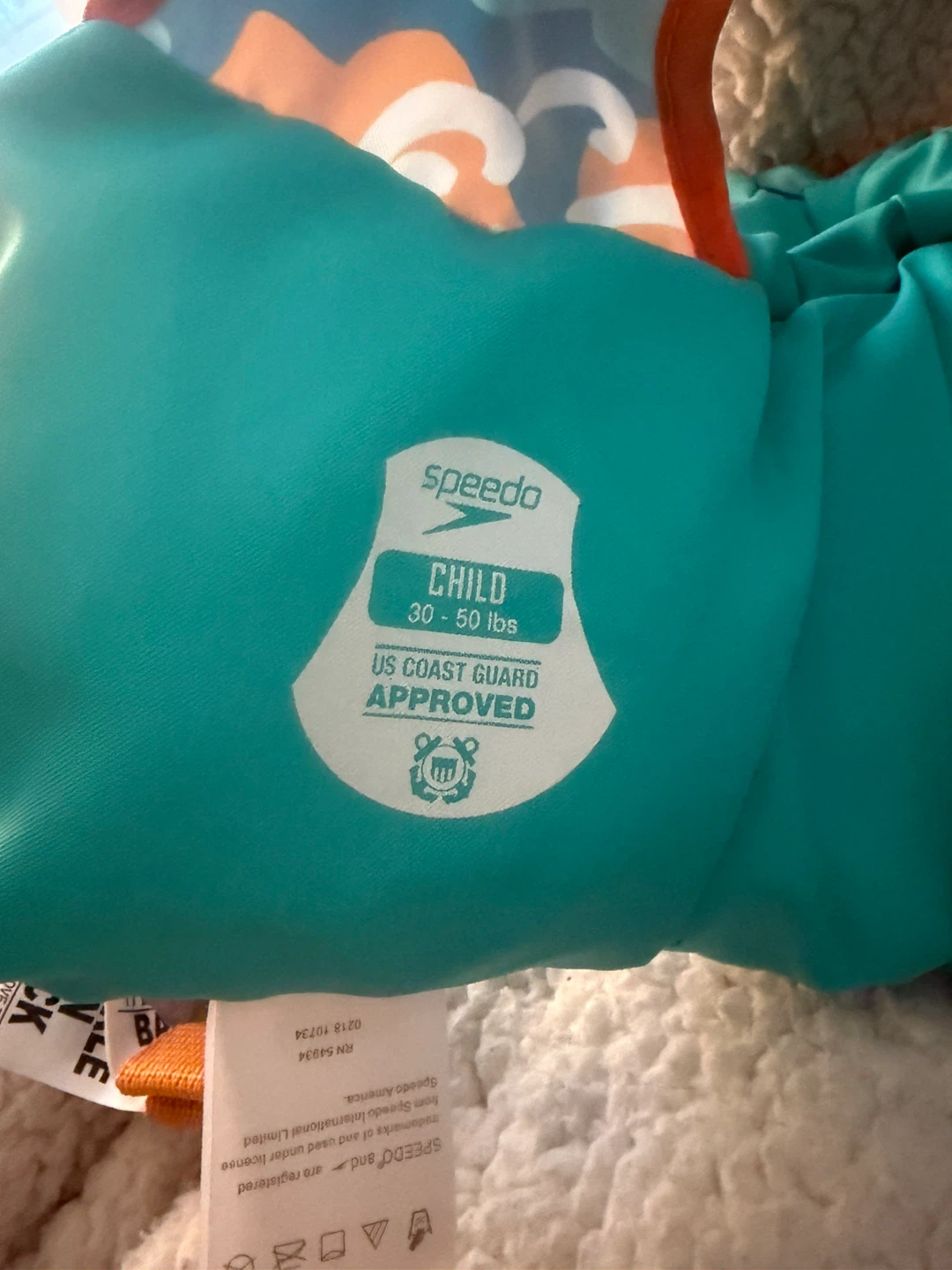 Speedo Child PFD Life Jacket - See Pics - photo 3