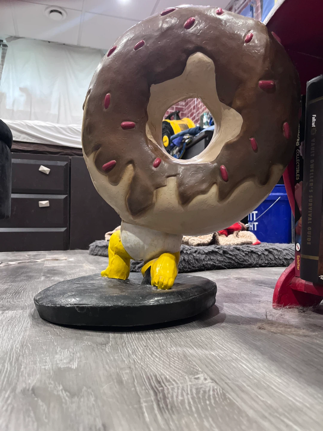 The Simpsons Homer Giant Donut Figure 1999 Rare Vintage - photo 2