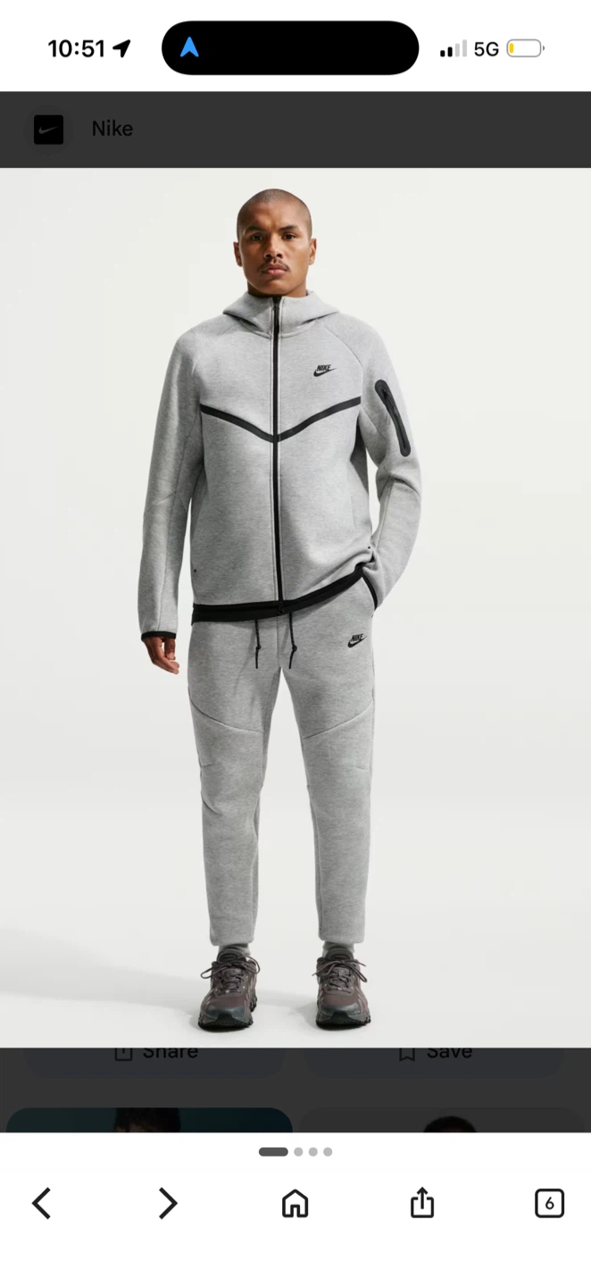Nike Tech Fleece Full-Zip Hoodie and Jogger Set