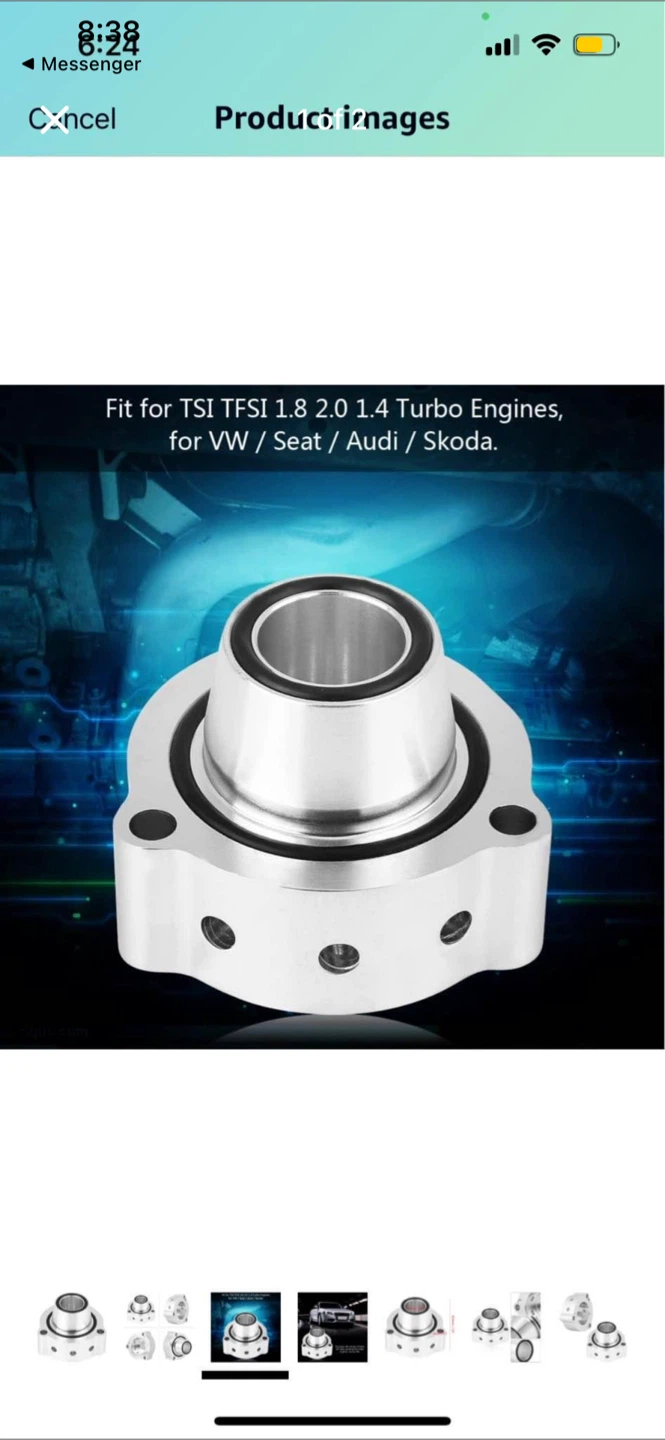 Turbo Blow Off Valve Spacer for VW Audi Skoda