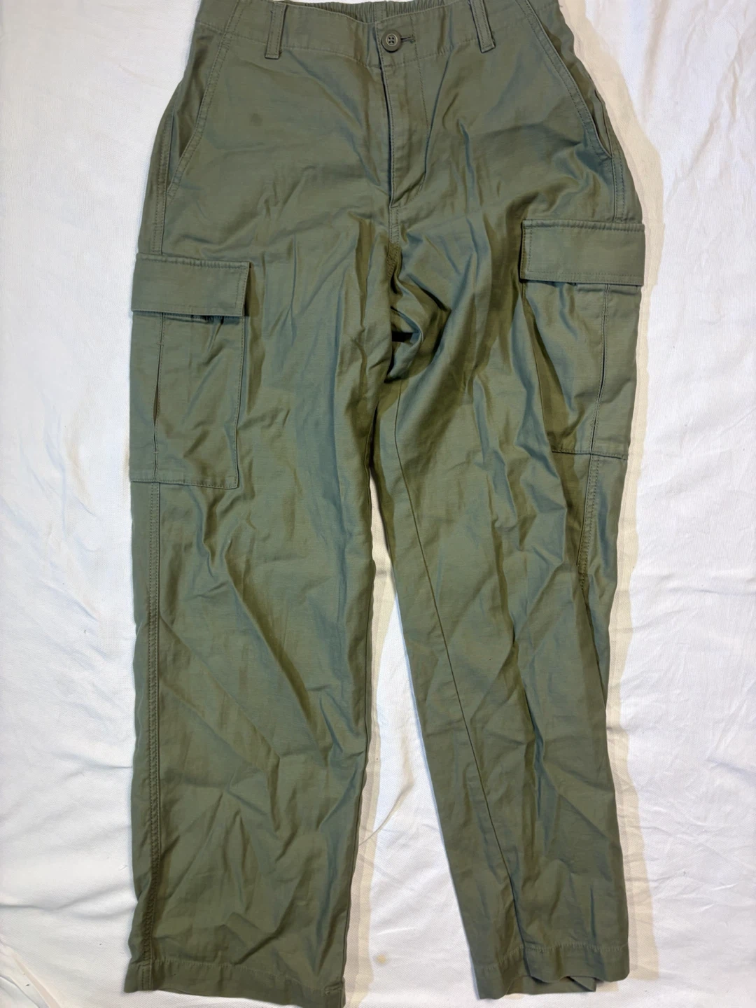 Uniqlo Olive Cargo Pants XS - photo 4