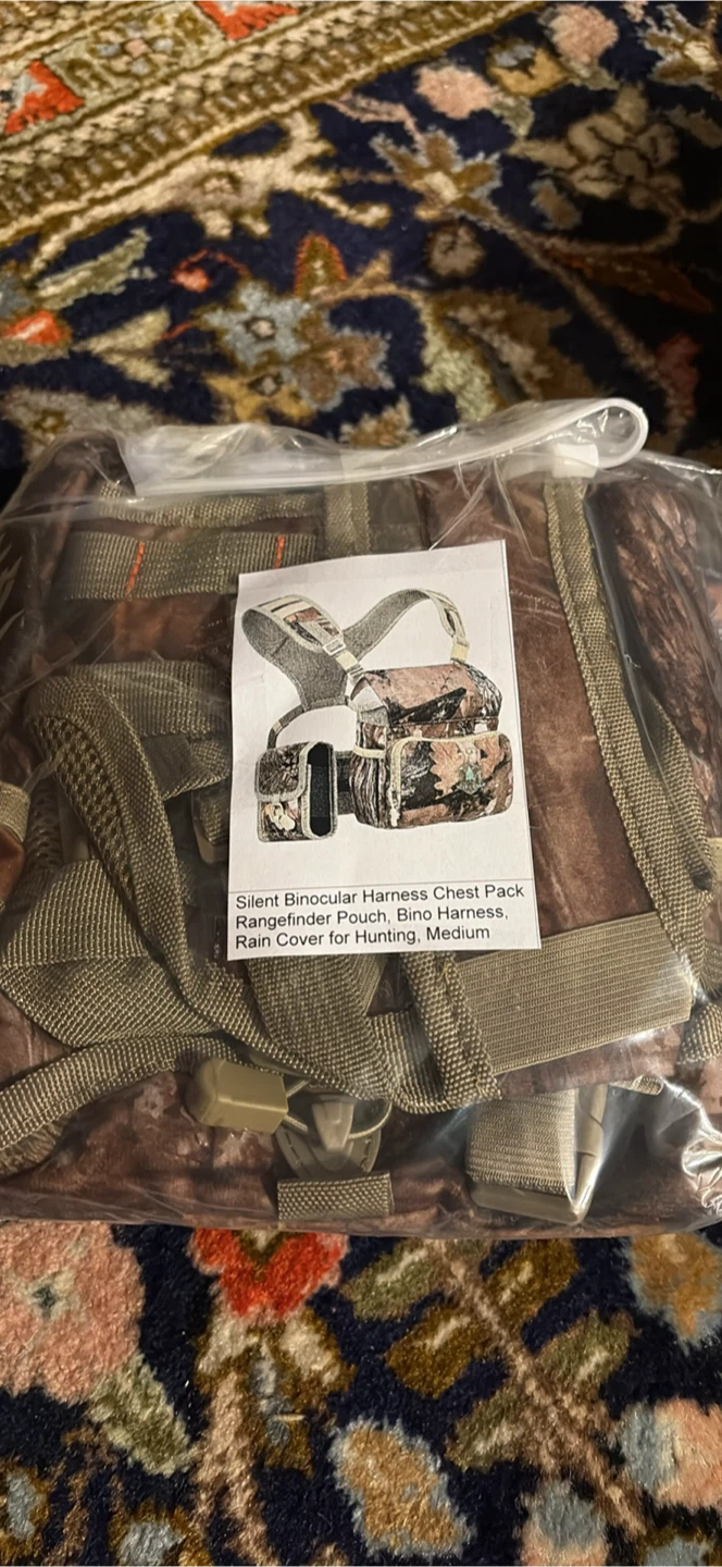 Wild Cedar Silent Binocular Harness Chest Pack