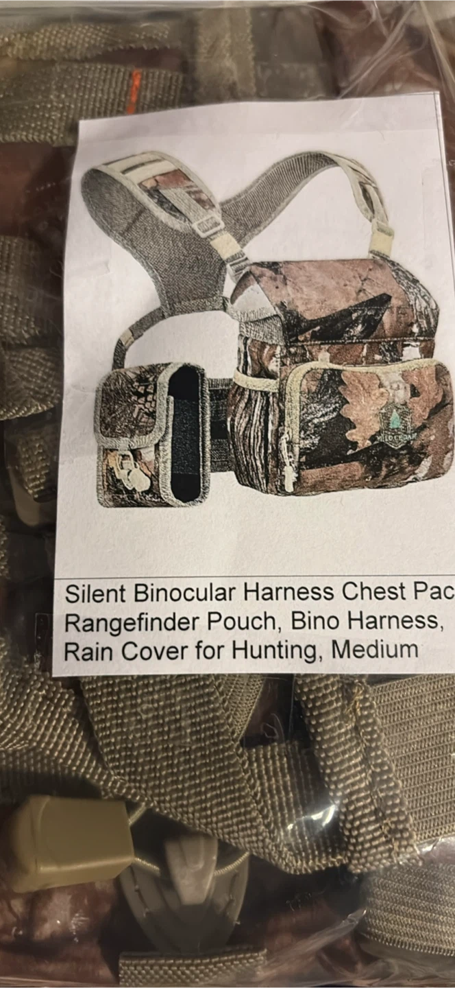 Wild Cedar Silent Binocular Harness Chest Pack - photo 3