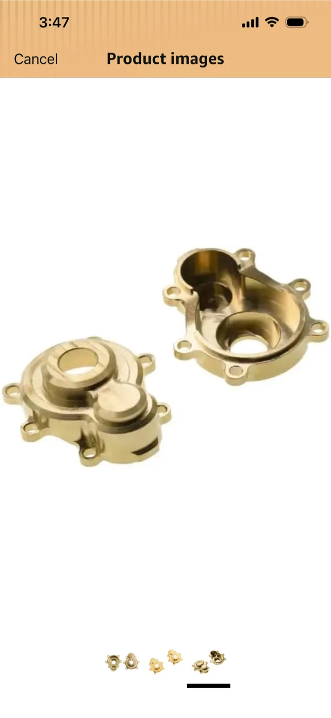 RC Metal Gearbox Cover Set