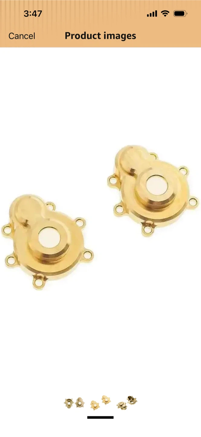 RC Metal Gearbox Cover Set - photo 2