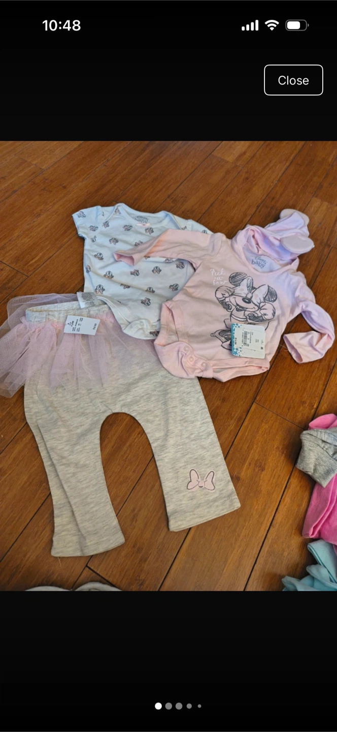 Disney Baby Minnie Mouse 3-Piece Set Size 12M