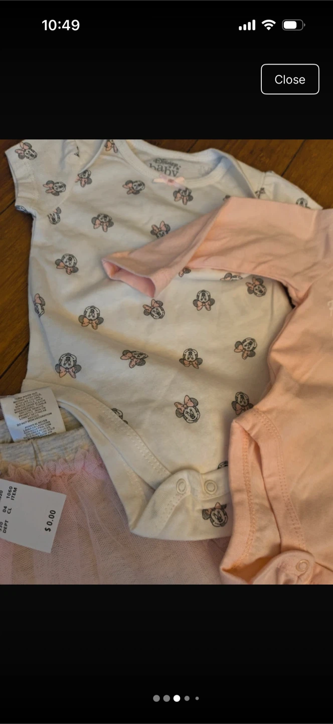 Disney Baby Minnie Mouse 3-Piece Set Size 12M - photo 3