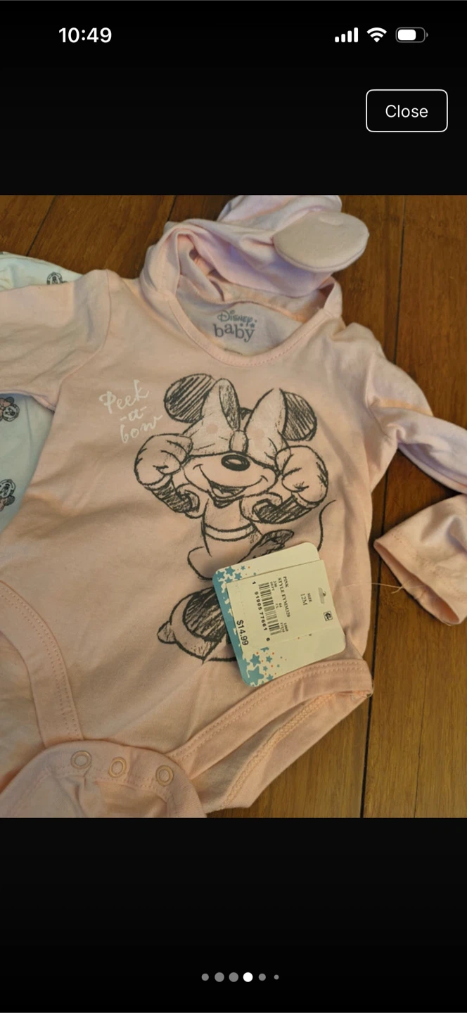 Disney Baby Minnie Mouse 3-Piece Set Size 12M - photo 4