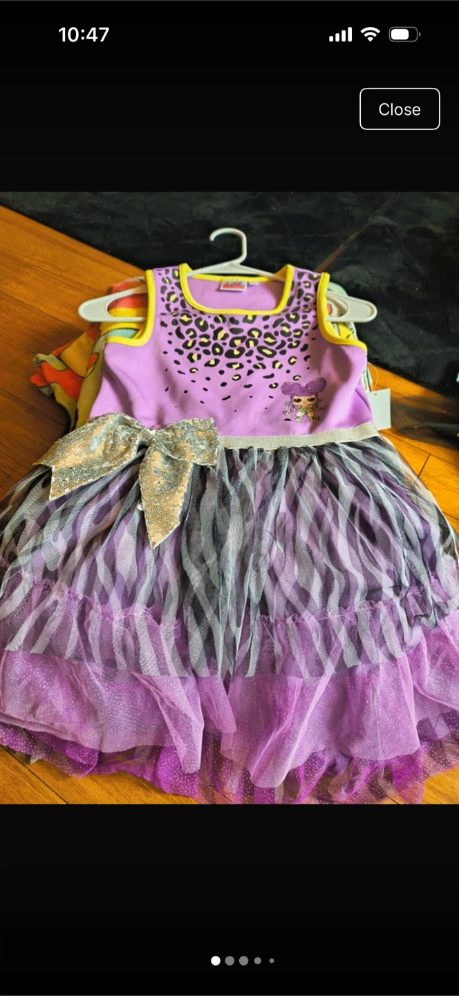 L.O.L. Surprise! Girls Purple Dress