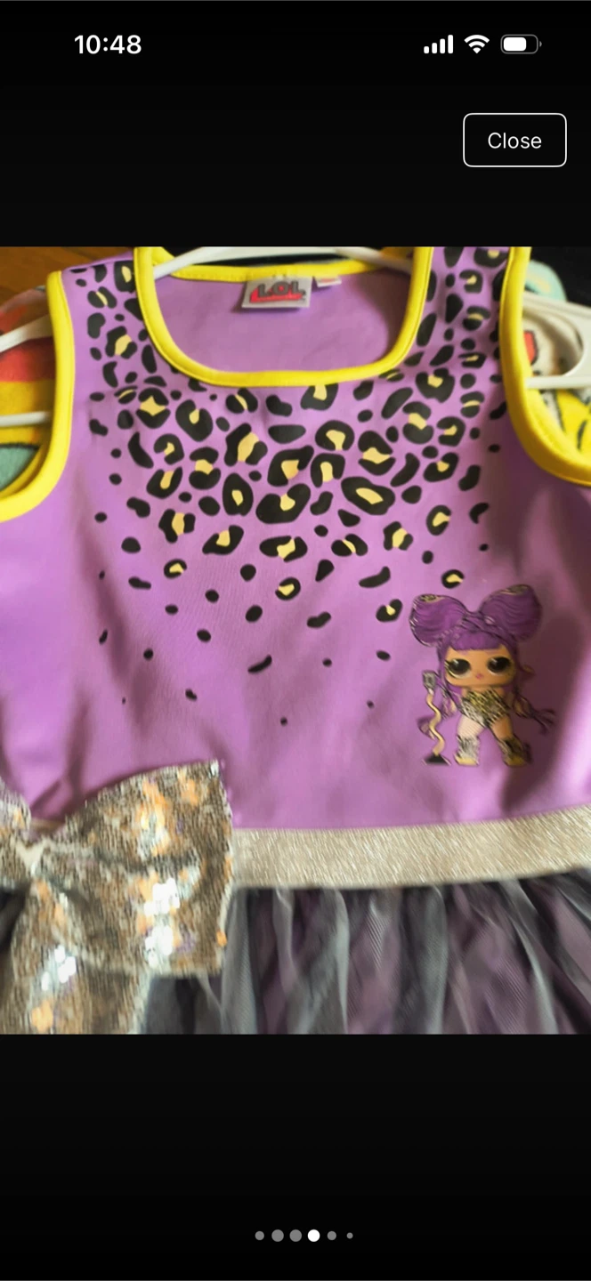 L.O.L. Surprise! Girls Purple Dress - photo 4