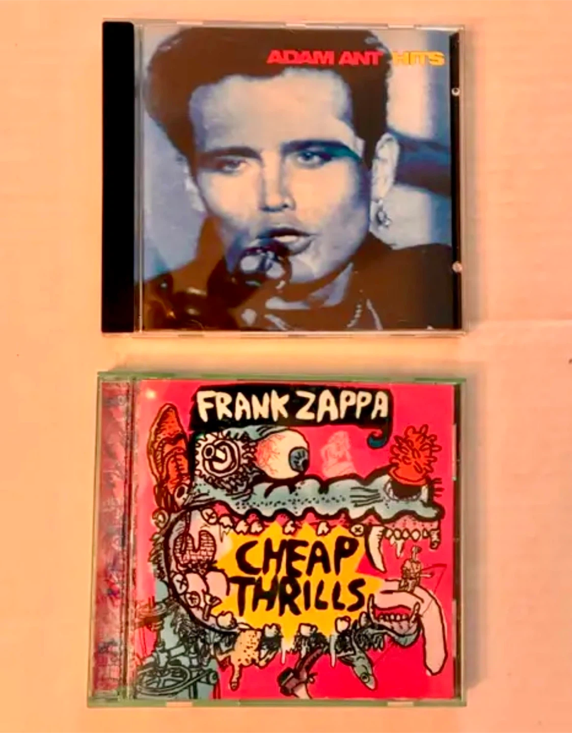 Hundreds of CDs from Adam Ant to Frank Zappa