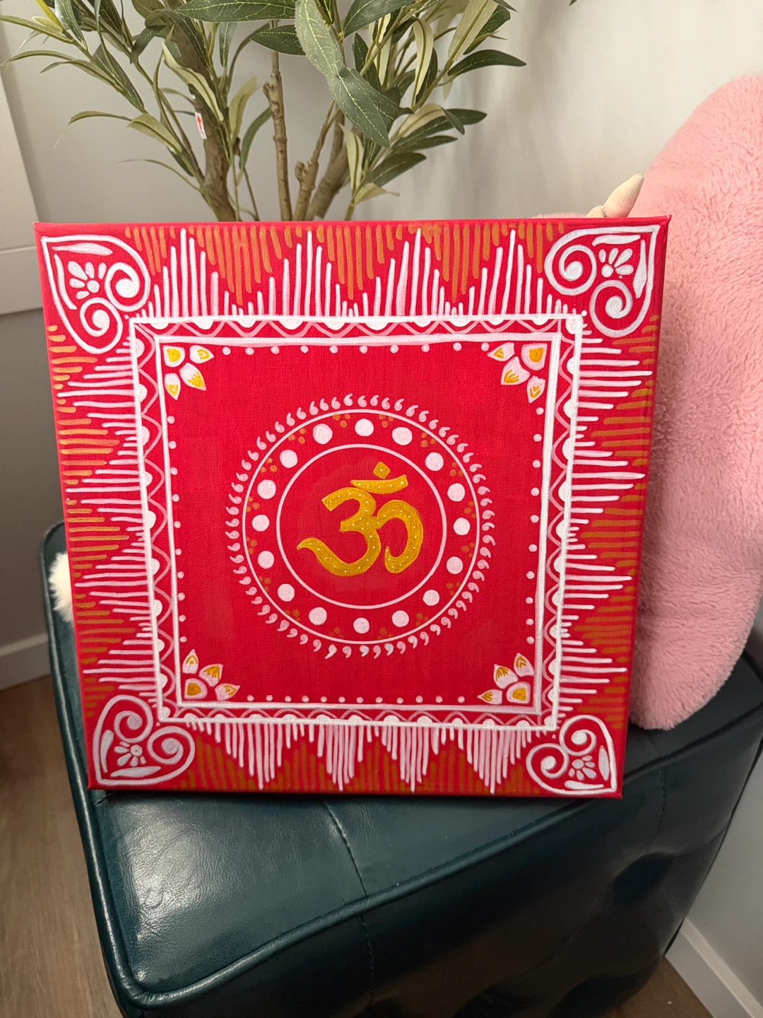 Hand-painted traditional art canvases - photo 2