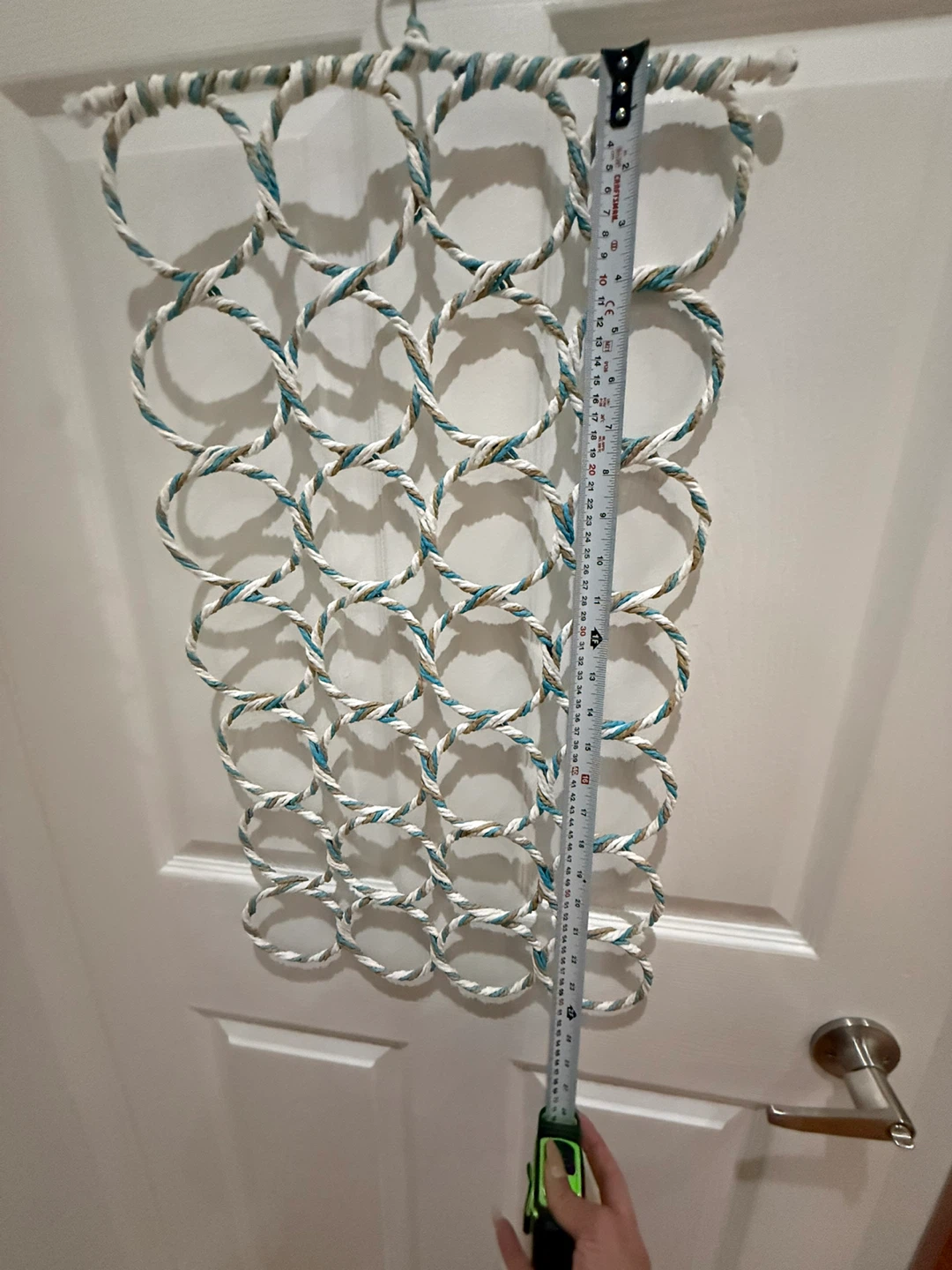 Hanging Scarf and Accessory Organizer - photo 2