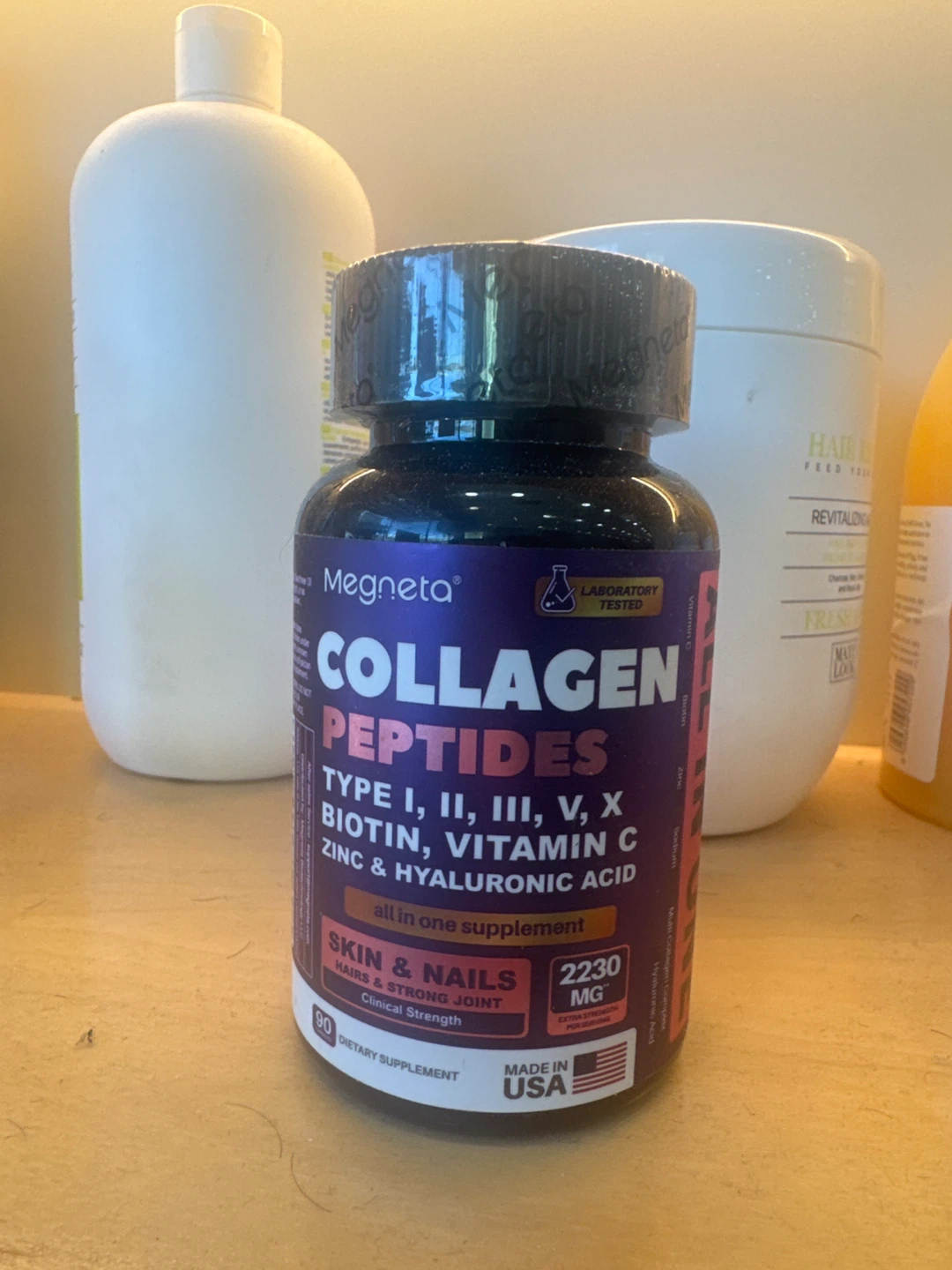 Megneta Collagen Peptides Dietary Supplement