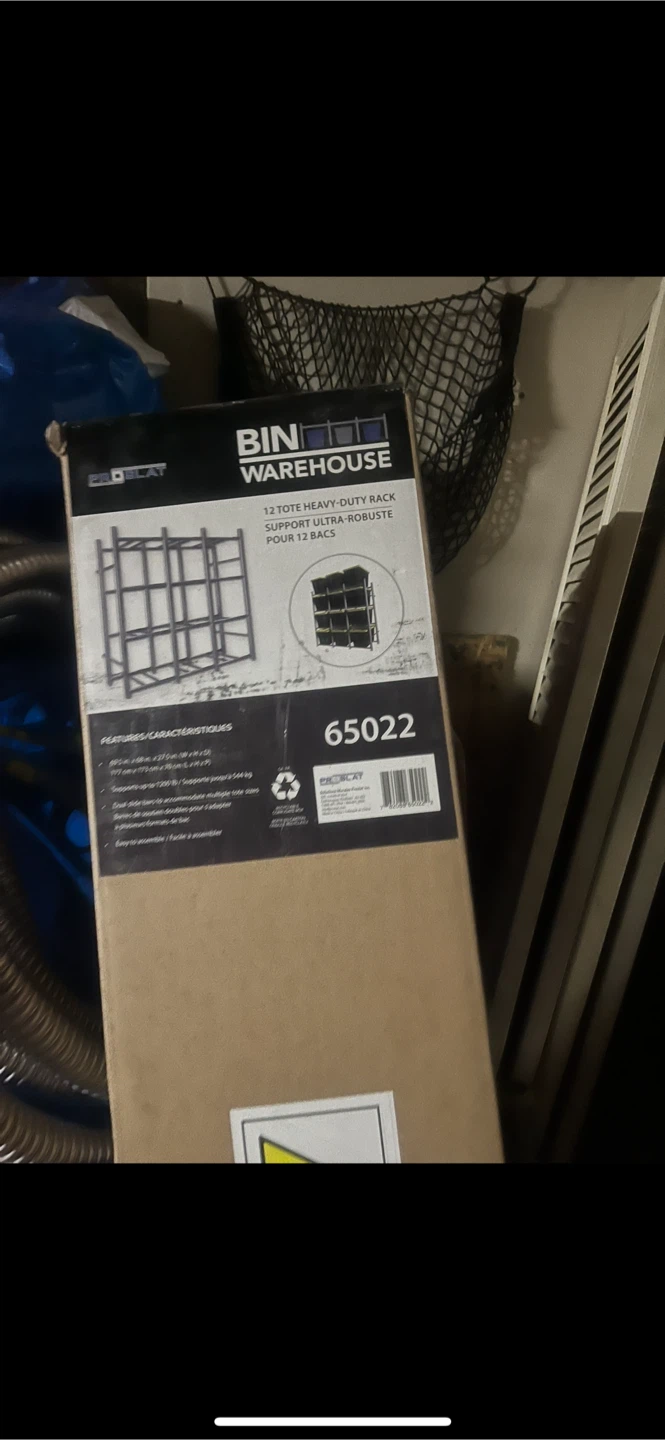Proslat Bin Warehouse 12 Tote Heavy-Duty Rack 65022 - photo 2