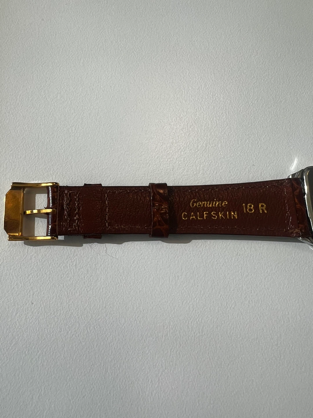 Seiko Quartz Rectangular Watch with Leather Strap - photo 5